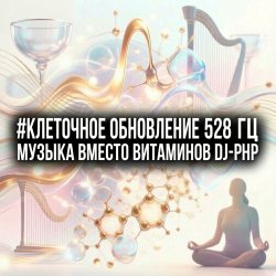 Portada DJ-PHP - #Клеточное Обновление 528 Гц (Музыка вместо Витаминов)