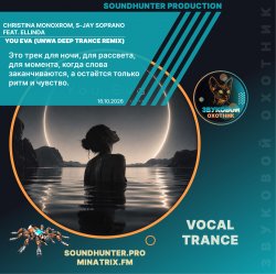 Portada Christina Monoxrom, S-Jay Soprano, ELLINDA - You Eva (UNWA Deep Trance Remix)