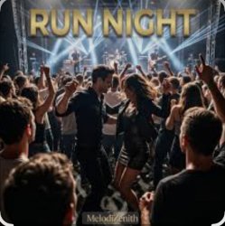 Portada MelodiZenith - RUN NIGHT