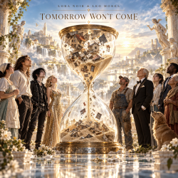 Portada LORA NOIR & LEO MOREL - TOMORROW WON’T COME