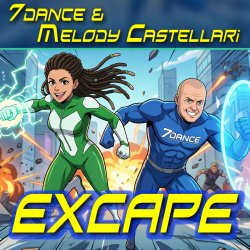 Portada 7dance feat Melody Castellari - Excape (Eurojump Radio)