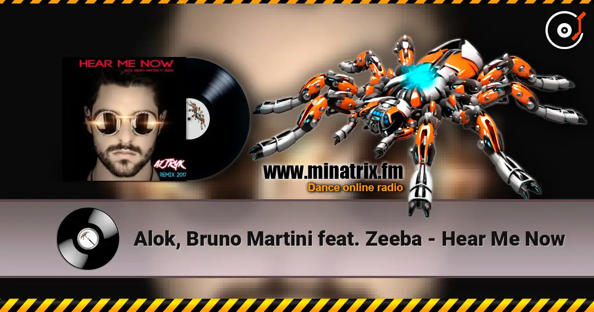 Alok, Bruno Martini feat. Zeeba - Hear Me Now escuchar online en alta calidad | Minatrix.FM