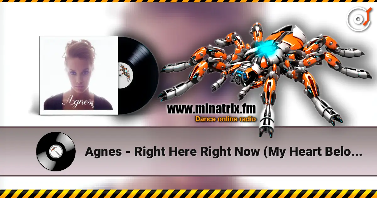 Agnes - Right Here Right Now (My Heart Belongs To You) escuchar online en alta calidad | Minatrix.FM