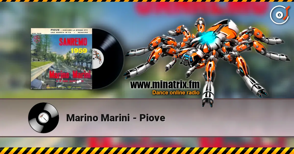 Marino Marini - Piove escuchar online en alta calidad | Minatrix.FM