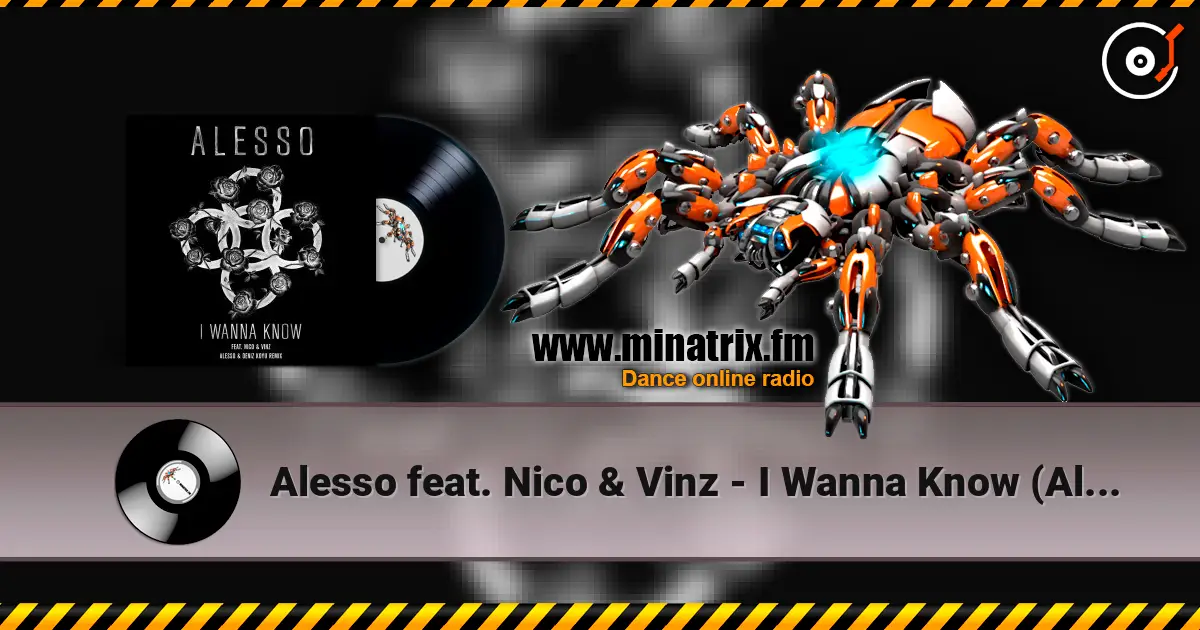 Alesso feat. Nico & Vinz - I Wanna Know (Alesso & Deniz Koyu Remix) escuchar online en alta calidad | Minatrix.FM