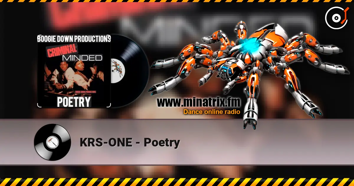 KRS-ONE - Poetry escuchar online en alta calidad | Minatrix.FM