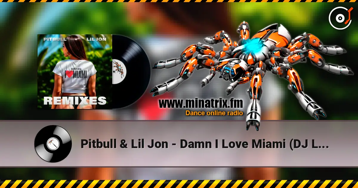 Pitbull & Lil Jon - Damn I Love Miami (DJ Laz Miami Bass Remix & DJ Julian & Danny D) escuchar online en alta calidad | Minatrix.FM