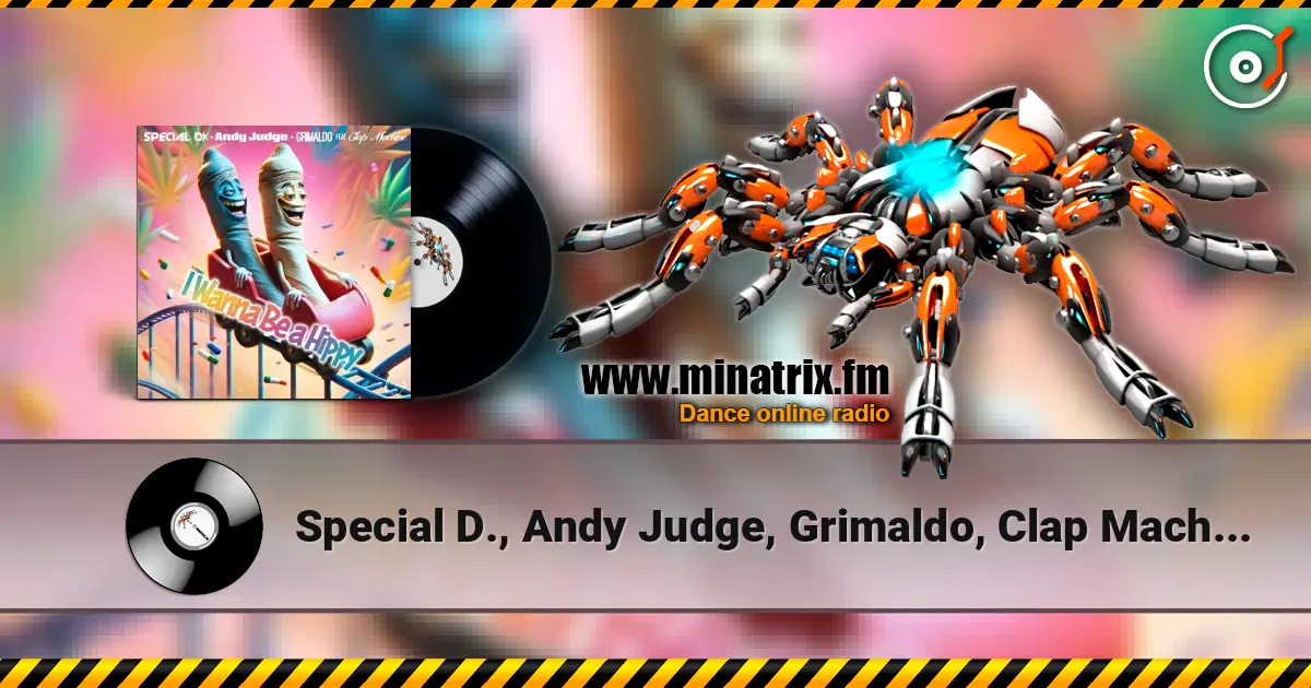 Special D., Andy Judge, Grimaldo, Clap Machine - I Wanna Be A Hippy escuchar online en alta calidad | Minatrix.FM