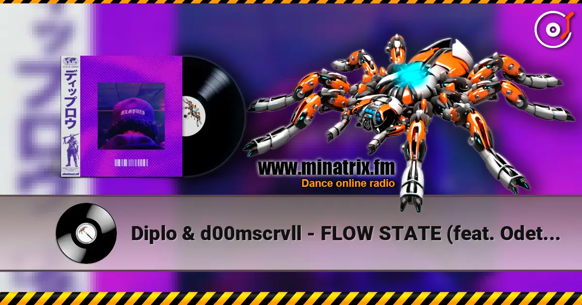 Diplo & d00mscrvll - FLOW STATE (feat. Odetari) escuchar online en alta calidad | Minatrix.FM