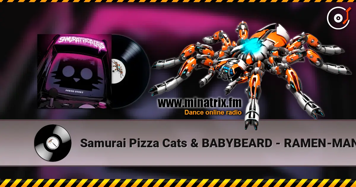 Samurai Pizza Cats & BABYBEARD - RAMEN-MAN escuchar online en alta calidad | Minatrix.FM