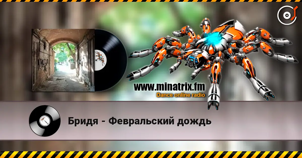 Бридя - Февральский дождь escuchar online en alta calidad | Minatrix.FM