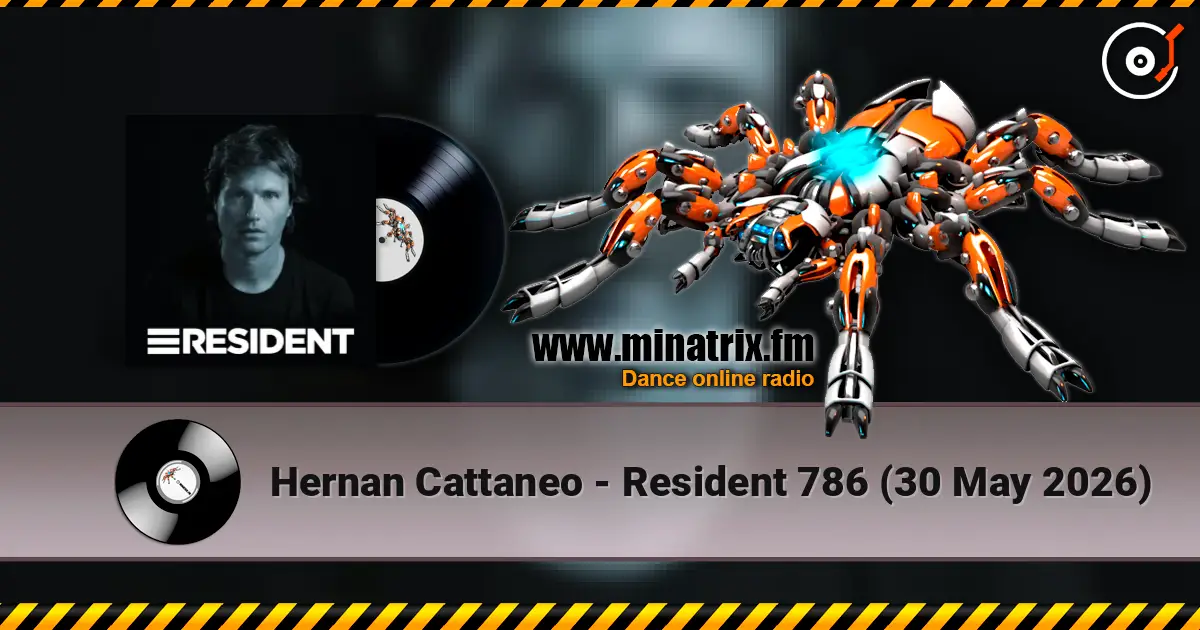 Hernan Cattaneo - Resident 786 (30 May 2026) escuchar online en alta calidad | Minatrix.FM