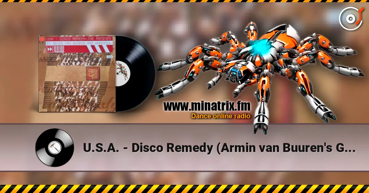 U.S.A. - Disco Remedy (Armin van Buuren's Gimmick Mix) escuchar online en alta calidad | Minatrix.FM
