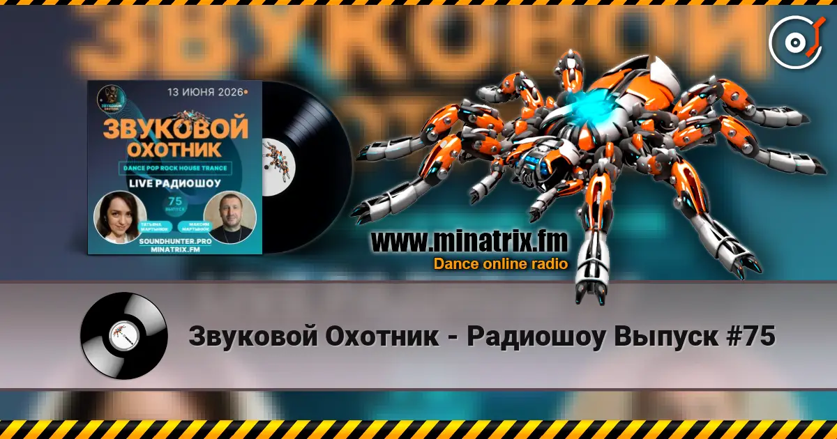 Звуковой Охотник - Радиошоу Выпуск #75 escuchar online en alta calidad | Minatrix.FM