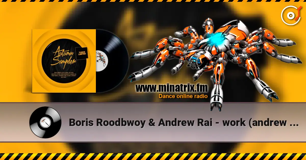 Boris Roodbwoy & Andrew Rai - work (andrew rai original mix) escuchar online en alta calidad | Minatrix.FM