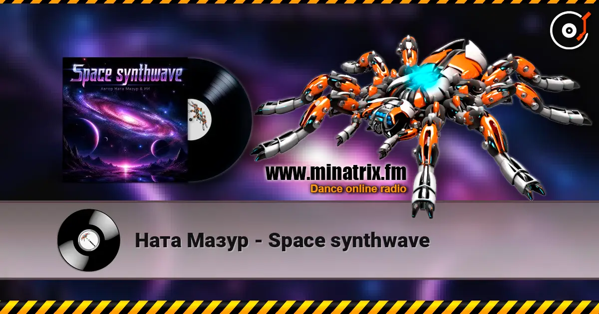 Ната Мазур - Space synthwave escuchar online en alta calidad | Minatrix.FM