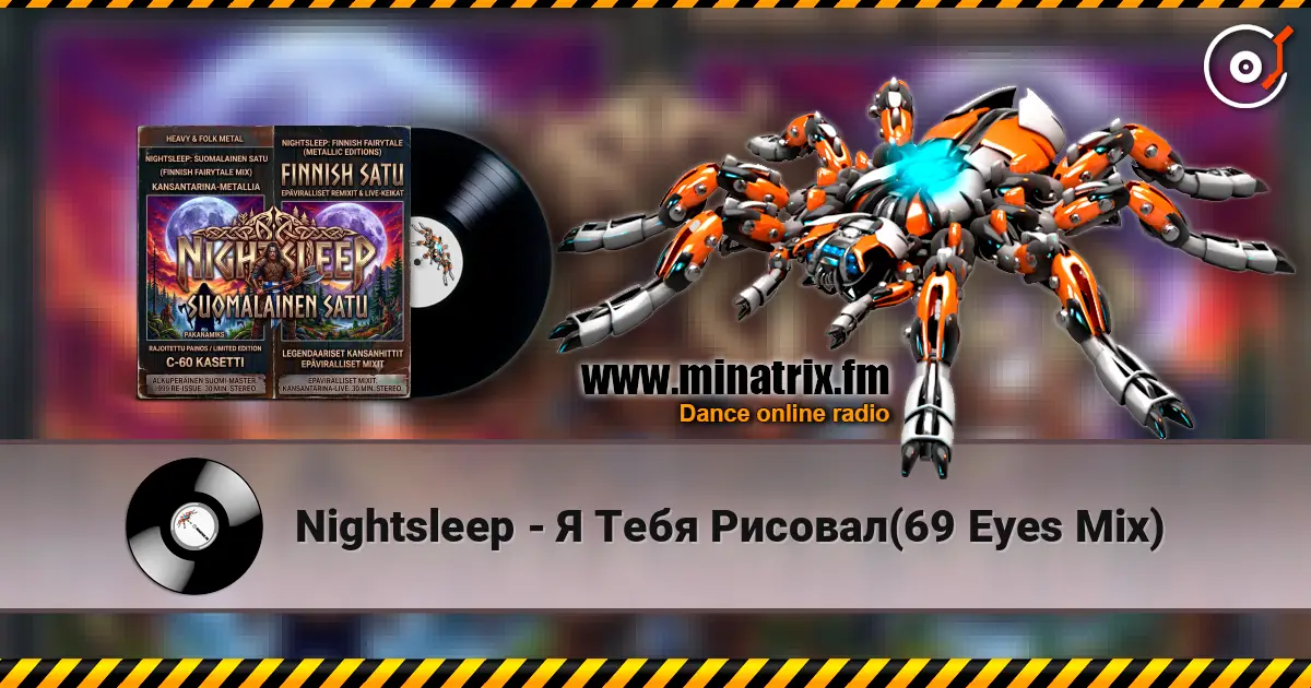 Nightsleep - Я Тебя Рисовал(69 Eyes Mix) escuchar online en alta calidad | Minatrix.FM