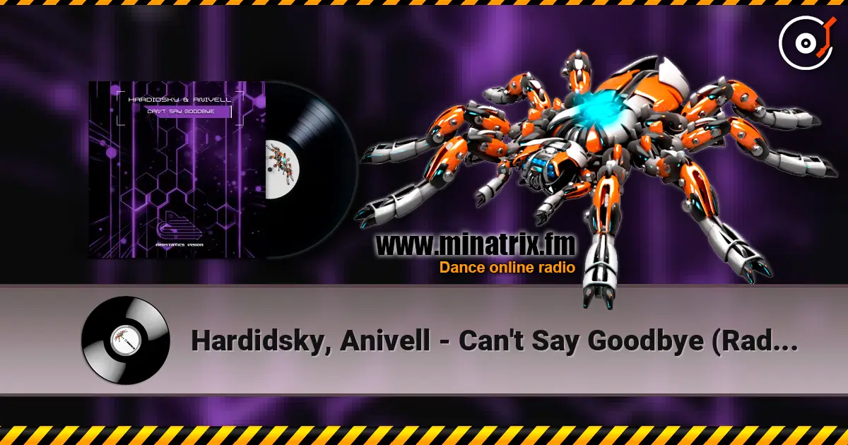 Hardidsky, Anivell - Can't Say Goodbye (Radio Mix) escuchar online en alta calidad | Minatrix.FM
