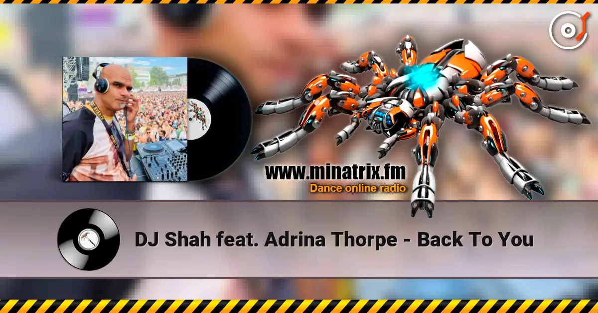 DJ Shah feat. Adrina Thorpe - Back To You escuchar online en alta calidad | Minatrix.FM