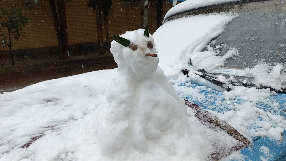 Mu&ntilde;eco de nieve de Ir&aacute;n por HestiLL