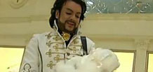 Papá Noel Kirkorov visitará a su hija en Navidad.