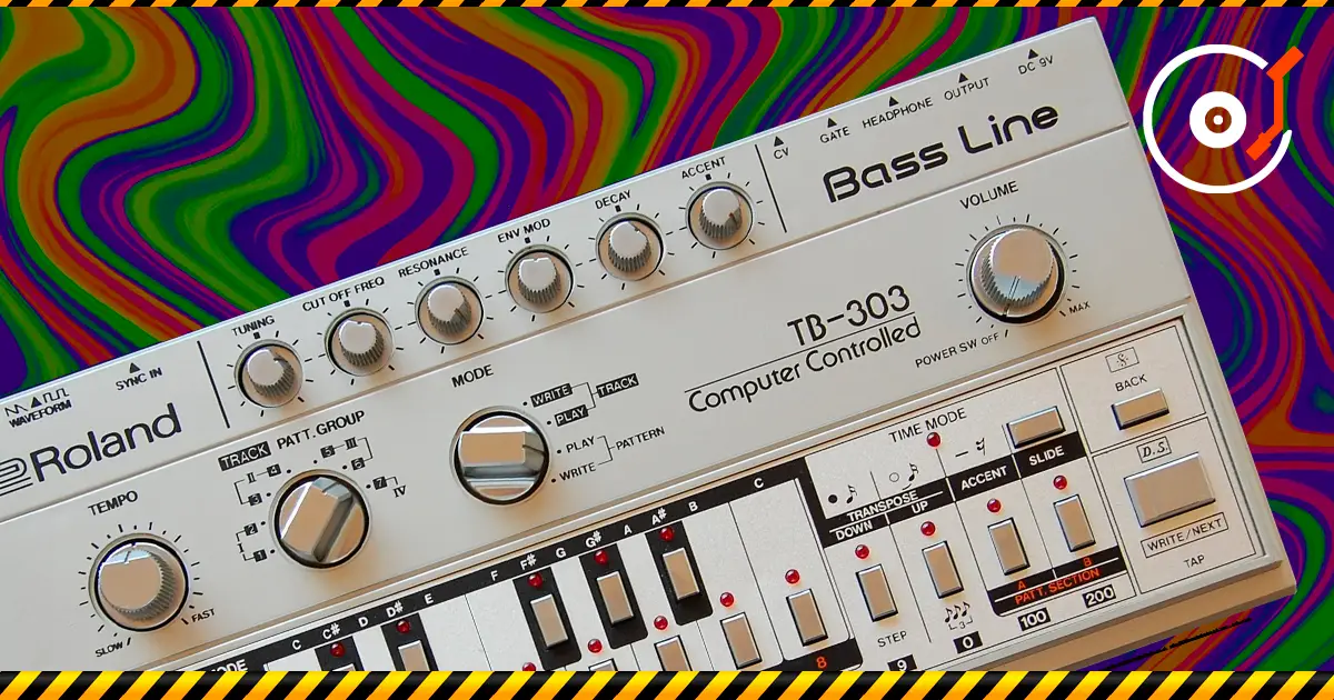 Roland TB-303 — la máquina que cambió la música electrónica para siempre.