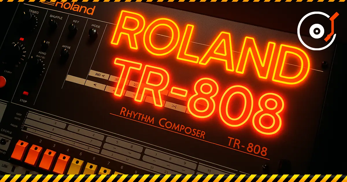 Roland TR-808 — la caja de ritmos legendaria que cambió la música.
