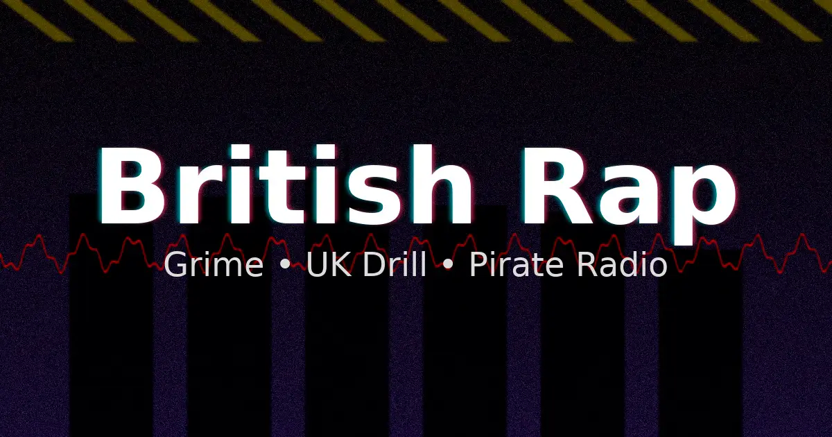 British Rap — la voz de las calles, del acento y del realismo sociocultural.