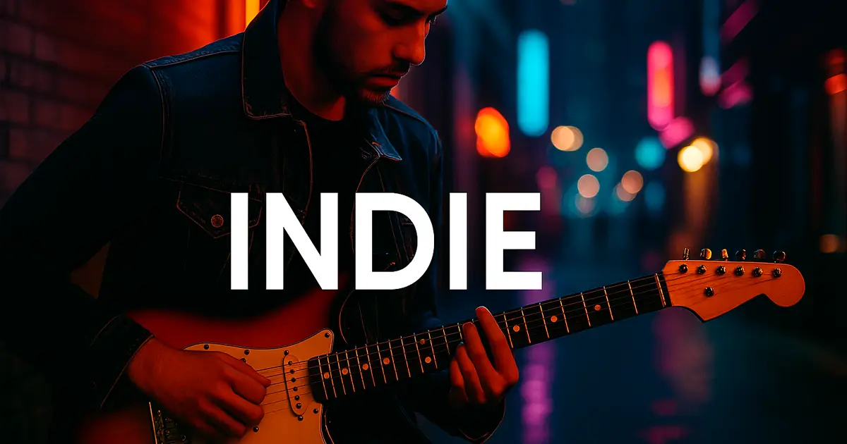 El indie es música de libertad, sinceridad e independencia creativa.