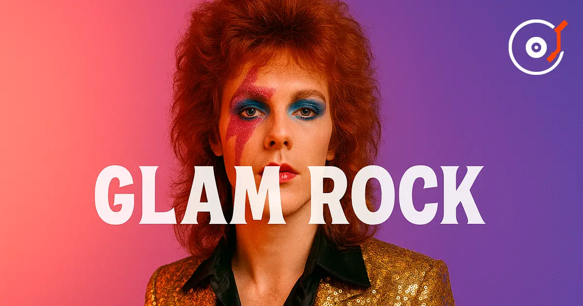Glam Rock — la revolución brillante de la música. 