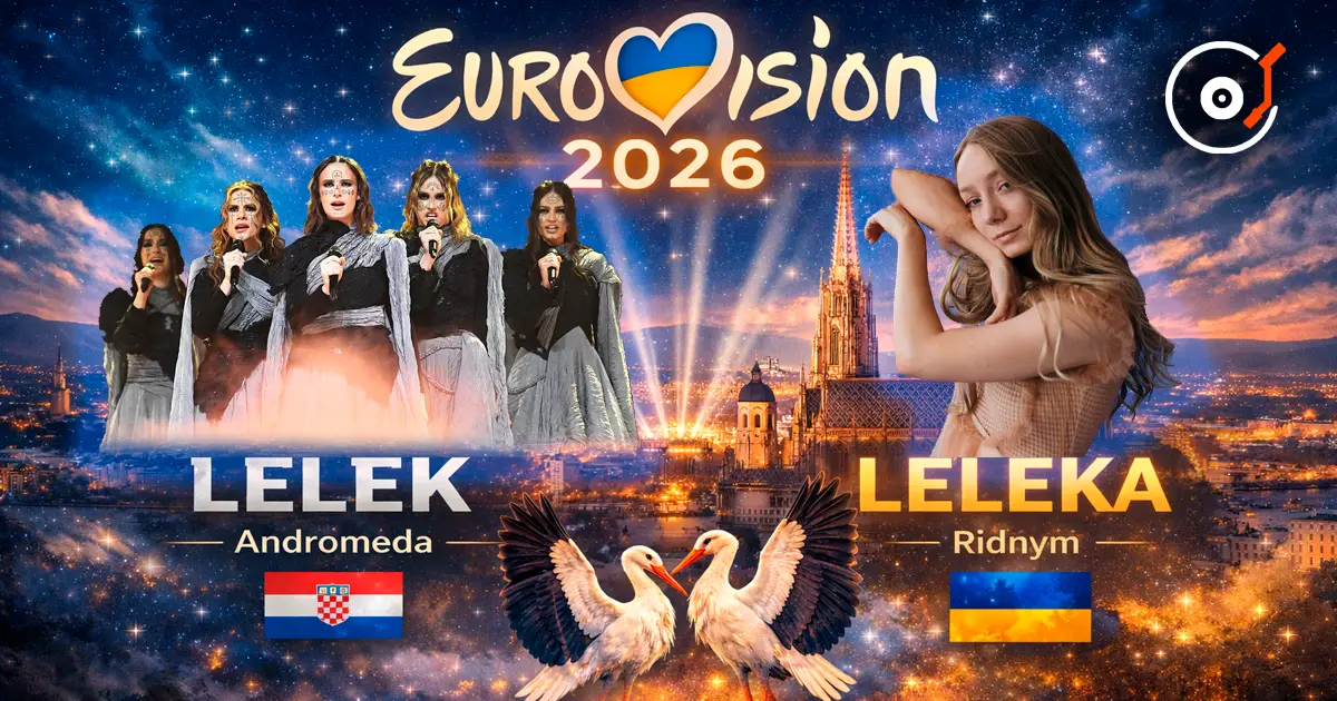 Batalla de las « CIGÜEÑAS » en Eurovisión 2026: Ucrania & Croacia, nombres casi idénticos
