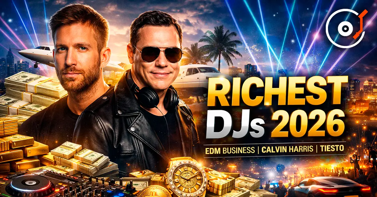 Los DJs más ricos del mundo 2026: cómo el EDM se convirtió en una industria de cientos de millones